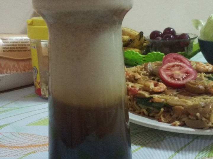 Resep Kopsus guren a.k.a kopi susu gula aren, Bikin Ngiler