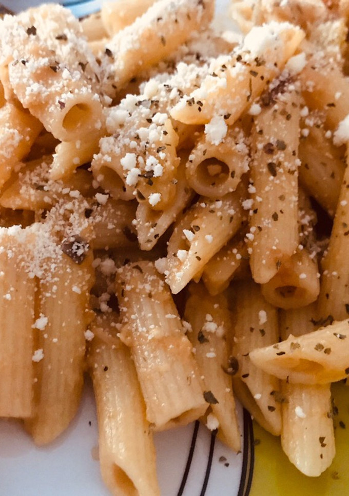 Una foto de Pasta con verduras