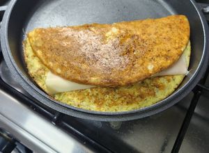 Una foto de Omelette de Bróccoli