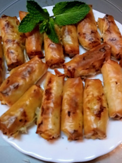 Una foto de Croquetas de bacalao con masa filo