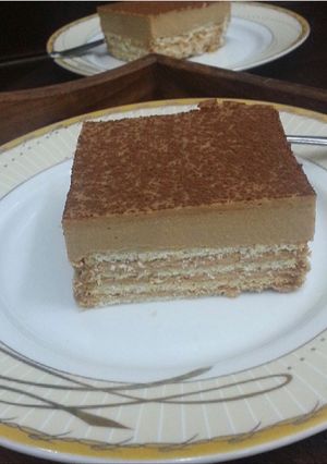 صورة لوصفة كيكة الشامواه