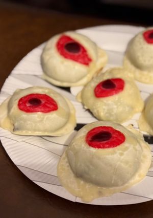 Rumos csokigolyók halloween köntösben 💀🧡🔥 recept fotója