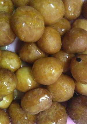 صورة لوصفة لقيمات بحشوه الجبن😋