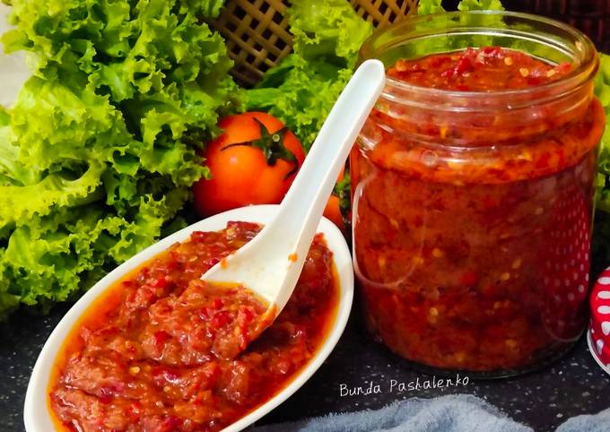 Resep Stok Sambal Terasi Matang Oleh Bunda Pashalenko Cookpad