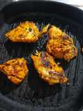 গ্রীল্ড চিকেন (grilled chicken recipe in Bengali)