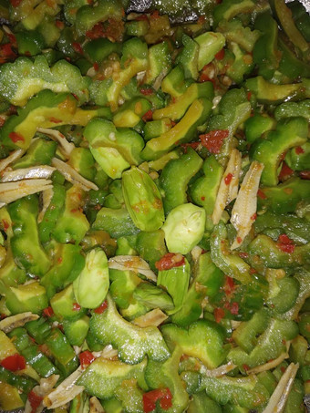 Bagaimana Membuat Pare sambal Pete tumis teri, Lezat Sekali