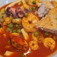 Cazuela de mariscos