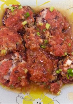 Hình của món Nấm hương sốt cà.
