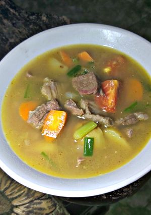 Foto resep Sup Daging Malaysia