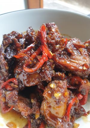 Foto resep Tulang Ayam Pedas Manis