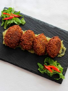 Una foto de Falafel