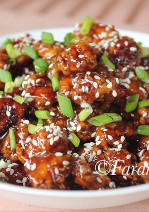 Foto resep Ayam Saus Wijen