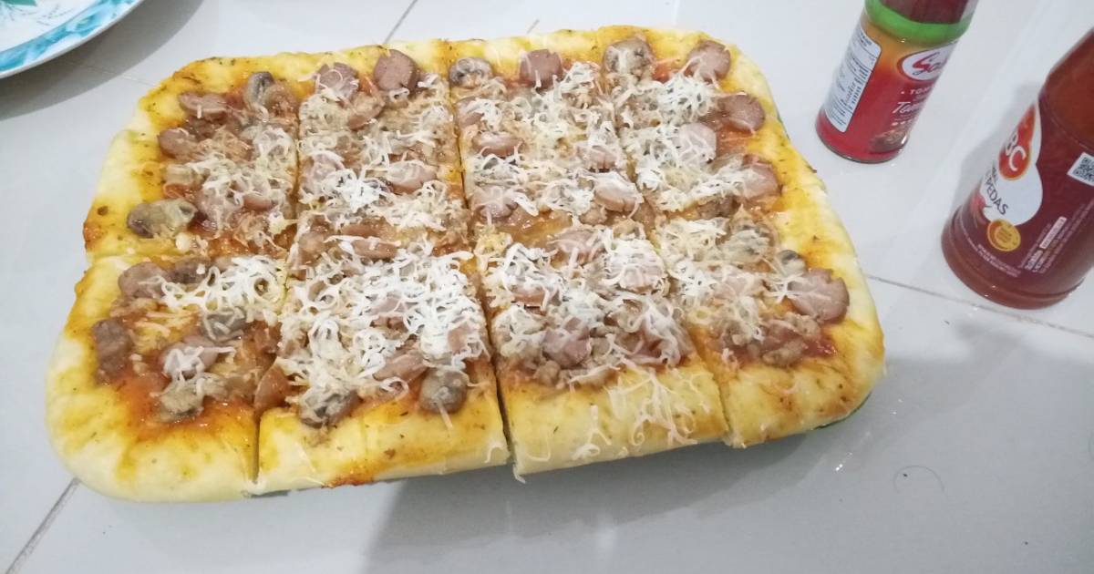 304 resep  pizza  kotak enak dan sederhana Cookpad