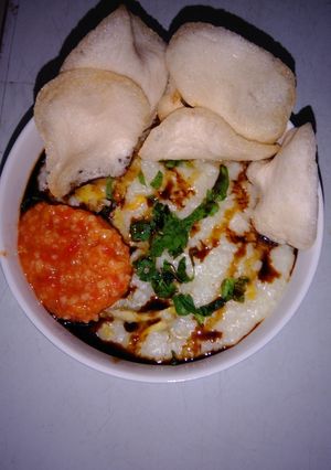 Foto resep Bubur Ayam Magicom Simpel