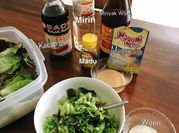 Gambar sesame salad dressing
