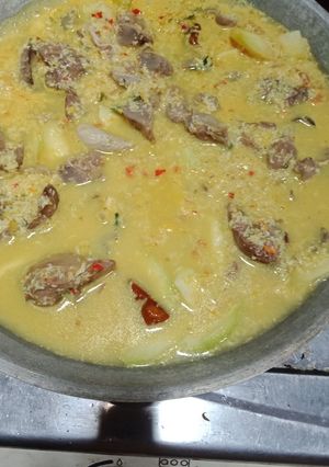 Foto resep Garang asem,atau oblok2 jeroan ayam