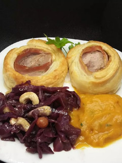 Una foto de Solomillo con lombarda