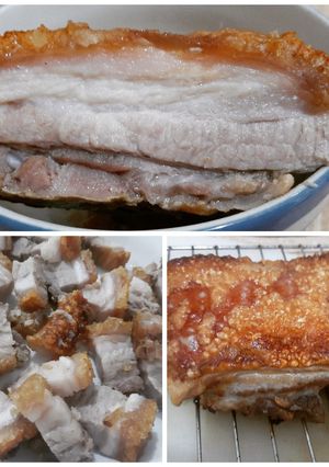 Foto resep Crispy Roasted Pork aka Babi Panggang aka Siobak