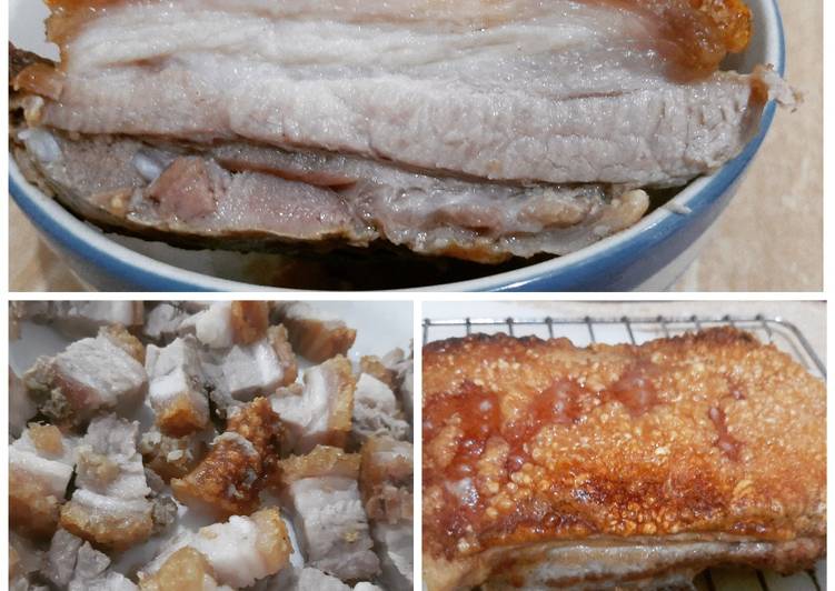 Cara Membuat Crispy Roasted Pork Aka Babi Panggang Aka Siobak Yang Nikmat