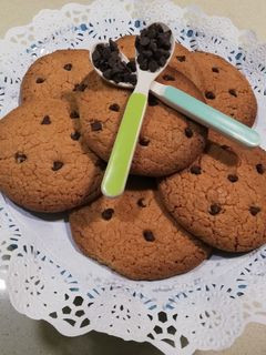 Una foto de Cookies XL con Pepitas de Chocolate
