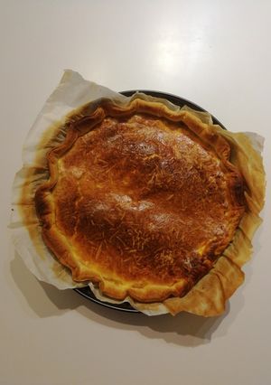 Une photo de Quiche thon-chorizo