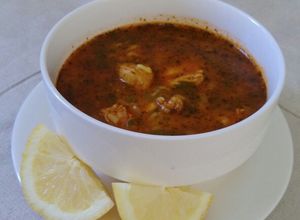 صورة لوصفة شوربة الليبية المفضله عندي 😍
