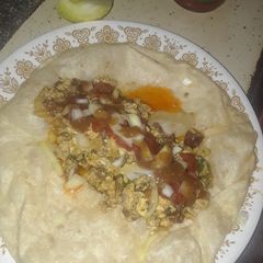 A picture of Mi Gringo Breakfast Burrito.