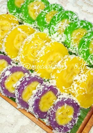 Foto resep Membuat Kue Mata Roda Singkong Atau Kue Putri No'ong