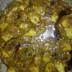 A picture of Cottage Cheese with Fried Onions & Rasins.