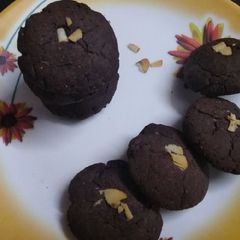 A picture of Choco peanut butter cookies.