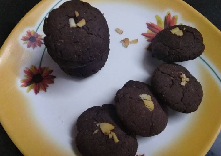 Steps to Prepare Homemade Choco peanut butter cookies