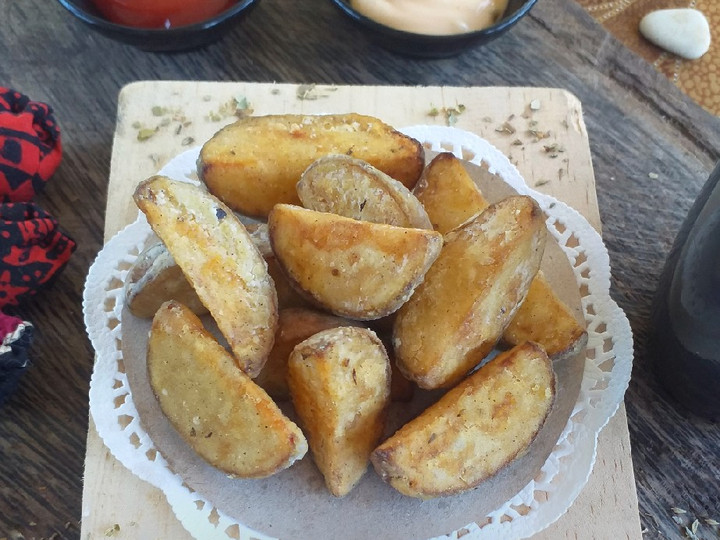 Bagaimana Membuat Fermented Potato Wedges, Lezat Sekali