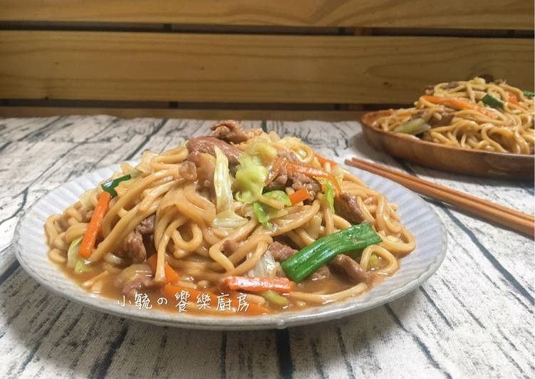 肉絲炒麵～10分鐘快速上桌👌