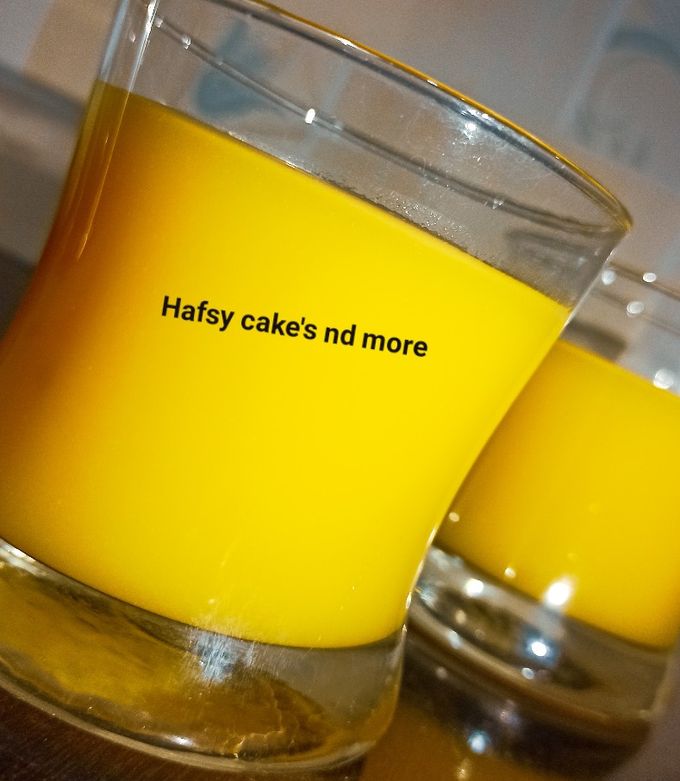 A picture of Mango lemonade.