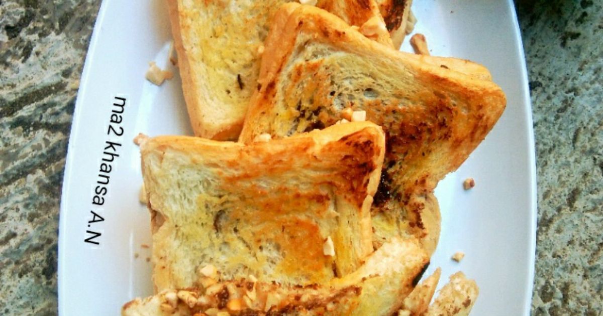 Roti bakar Coklat Kacang Keju