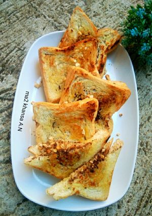 Foto resep Roti bakar Coklat Kacang Keju