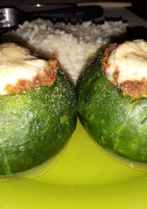 Una foto de Zapallitos rellenos