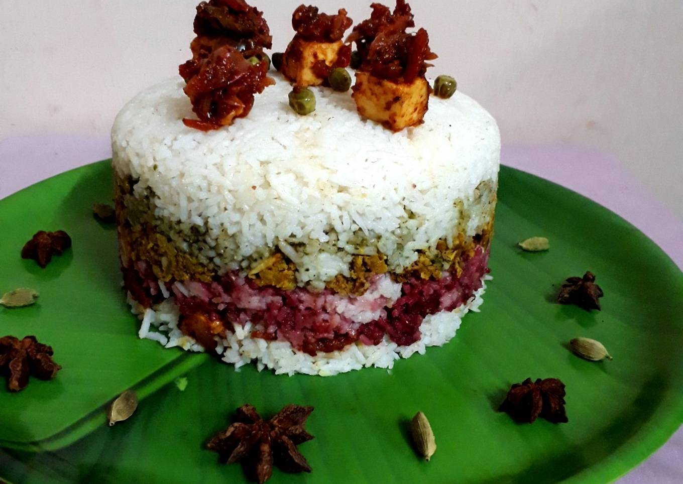 Layered Biryani