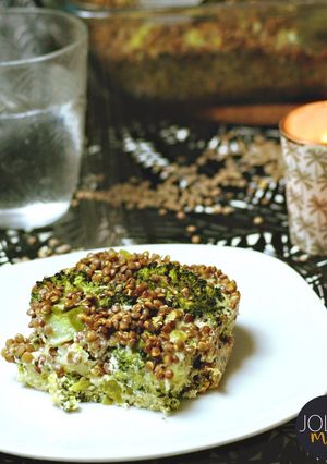 Une photo de Gratin lentilles et brocoli