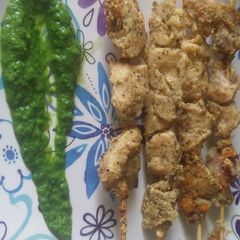 Chicken Malai tikka A picture of Chicken Malai tikka.