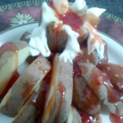 A picture of Potato volcano.