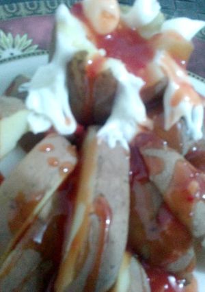 A picture of Potato volcano.