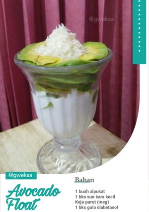 Foto resep Avocado Float - DEBM | Keto Friendly