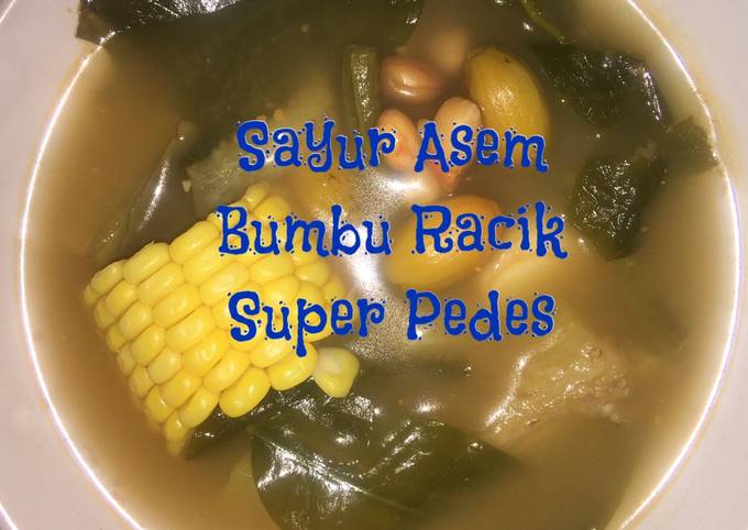 Resep Sayur Asem Bumbu Racik Super Pedes Oleh Adhě Mărükăy Cookpad