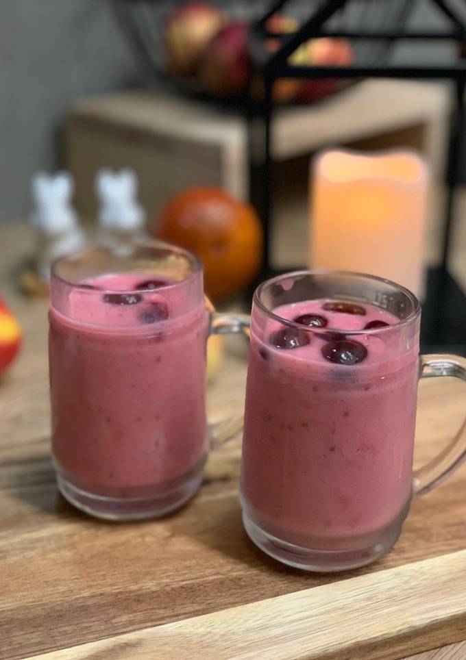 Суфле з кефіру і заморожених ягід 🍓