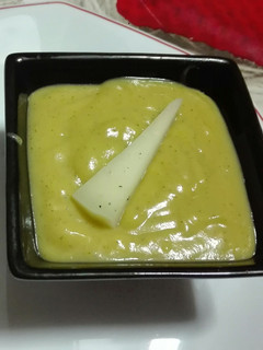 Una foto de Crema de brócoli y calabaza