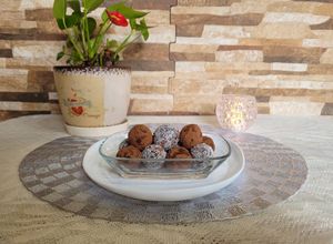 Una foto de Trufas de garbanzos