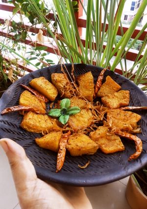 মিষ্টি কুমড়ার চাক ভাজা রেসিপির প্রধান ছবি