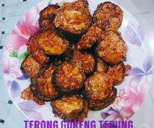 Resep Terbaik Terong Goreng Tepung Saos Madu  Yummy Mantul