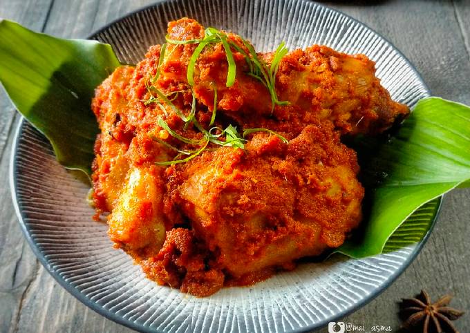 Resep Rendang Ayam Khas Minang Oleh Memey Cookpad